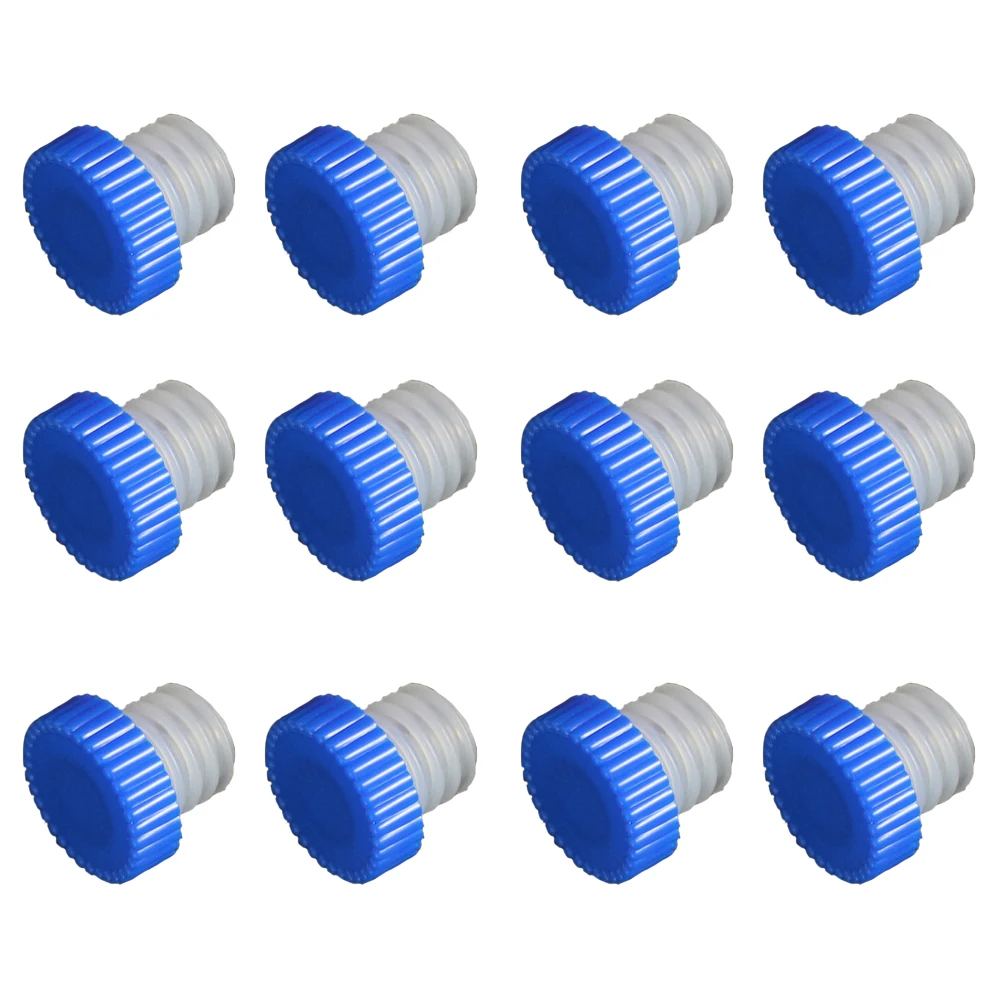 

12pcs Round Bottle Stoppers Abs Silicone Beer Sealing Plugs Decorative Drink Caps Glass Beer Bottles Party Supplies Random Color