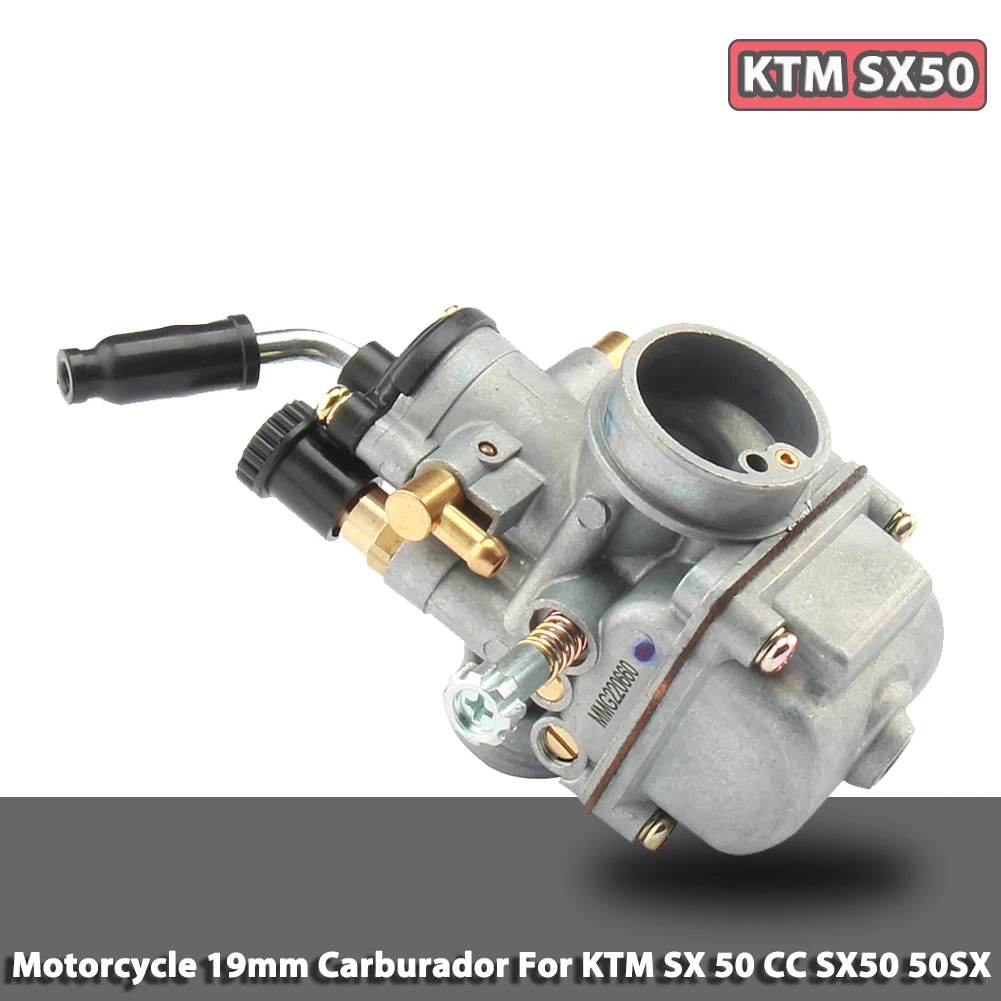 Motorcycle 19mm Carburetor For KTM SX 50 50cc SX50 50SX 2001-2008 Junior Dirt Pit Bike Senior Adventure Carbure Part Accessories