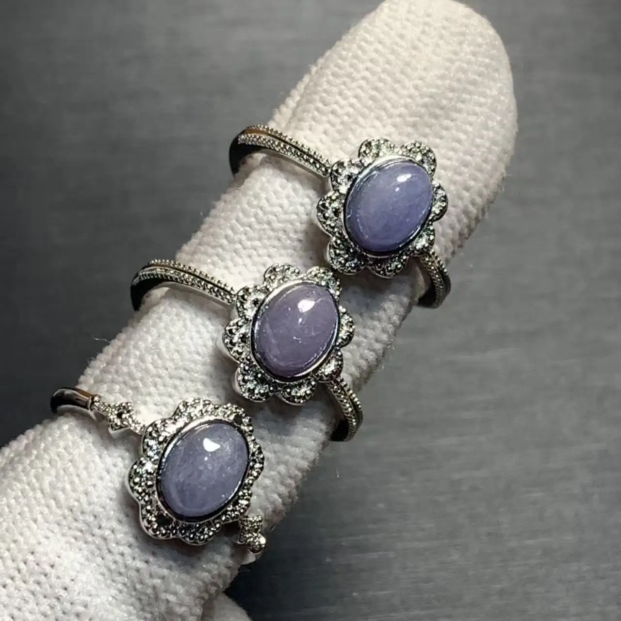 29 Natural Tanzanite Ring Adjustable Female Ring Jewelry for Women Gift Wholesale High Quality Vintage Fine