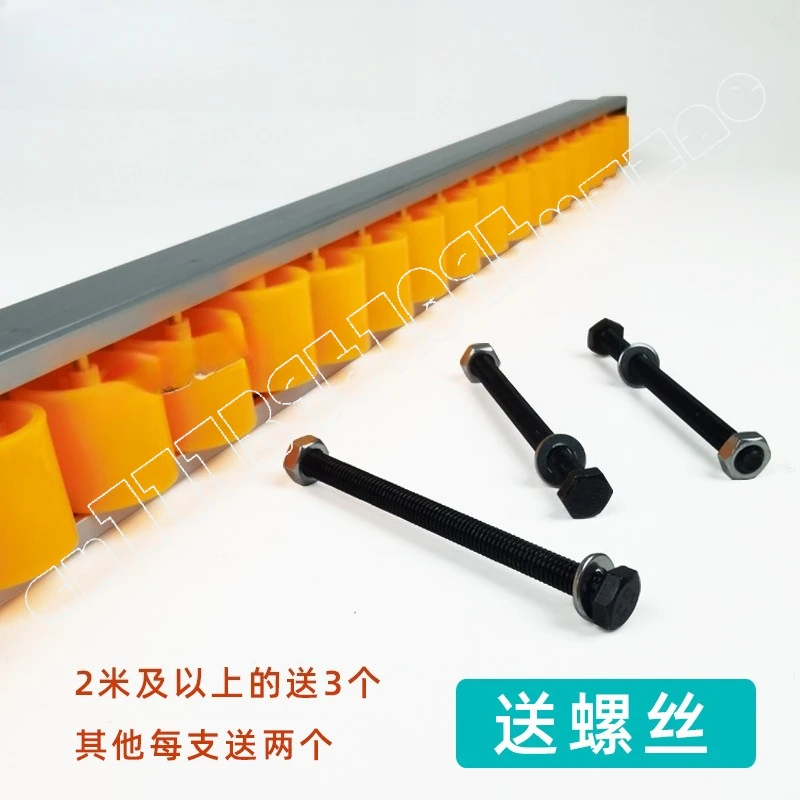 Fluted Strip Roller Track Slide for Woodworking Table Saw Edge Banding Machine Parts