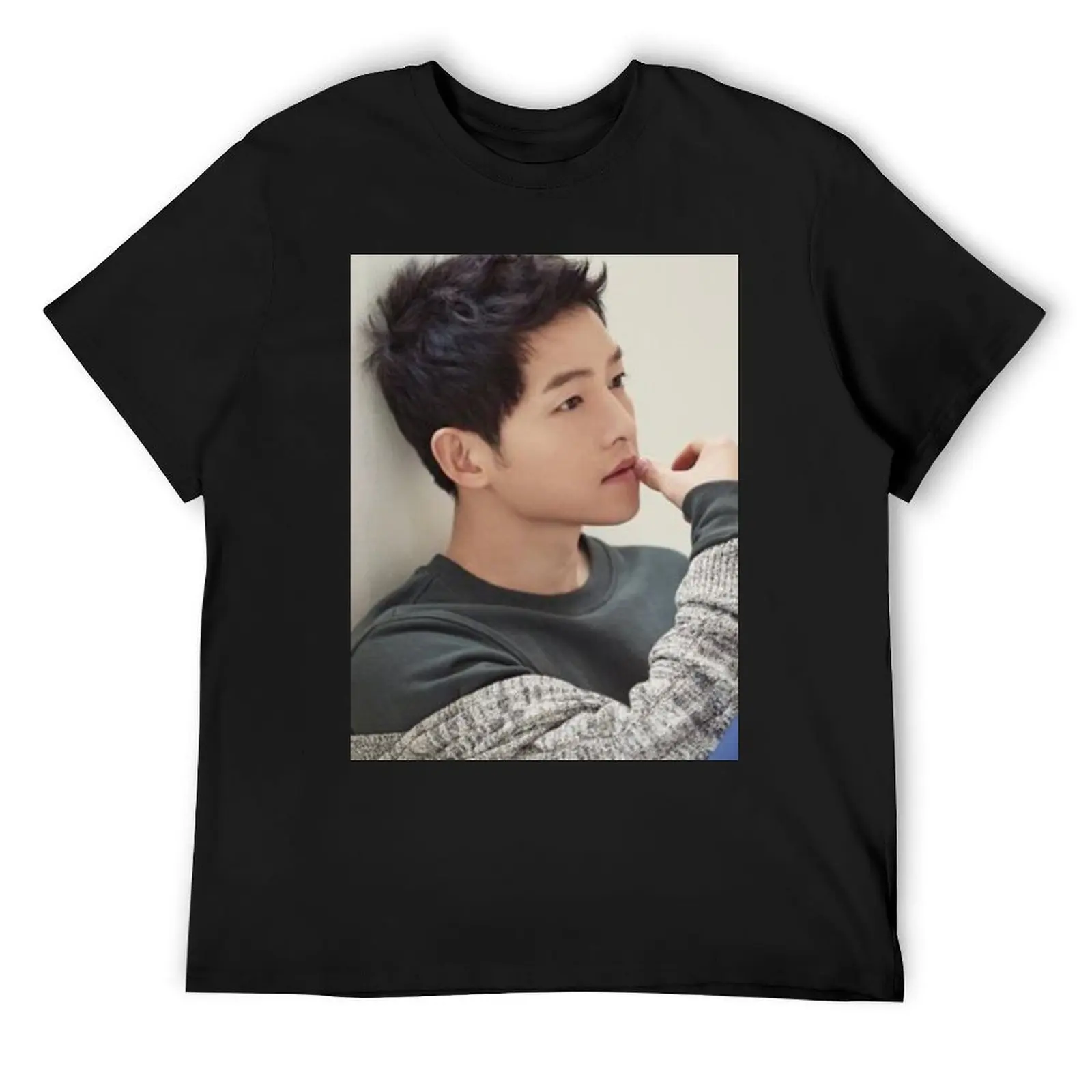 Song Joong Ki - V26 T-Shirt Aesthetic clothing quick-drying mens t shirt