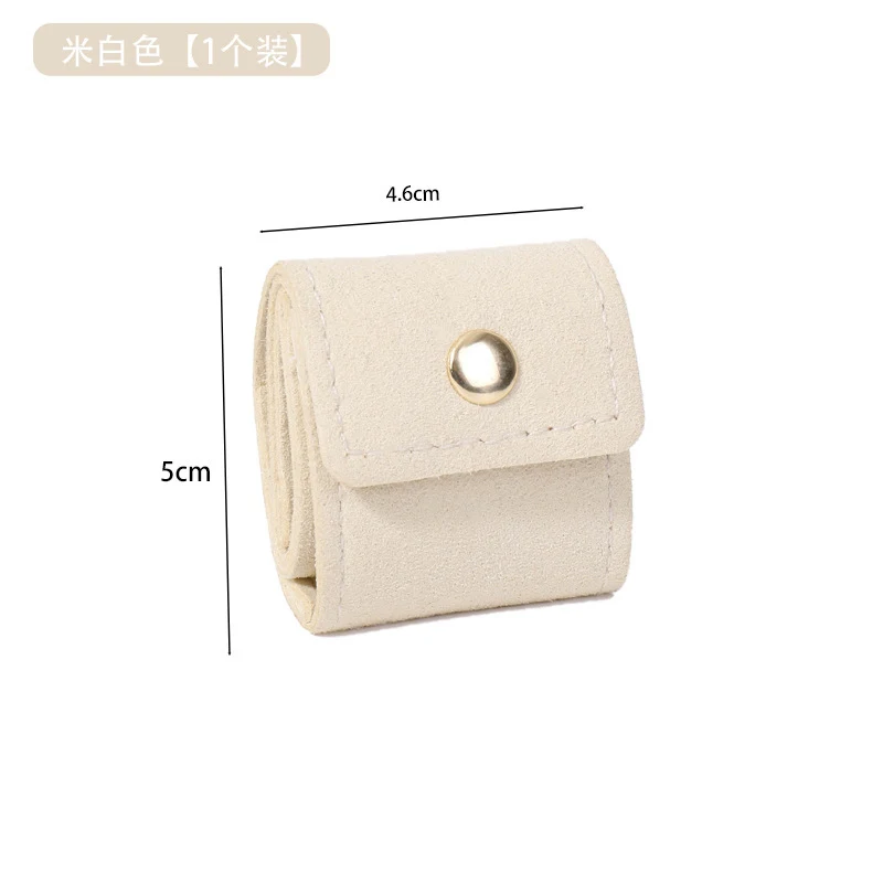 Travel Jewelry Storage Bag2026New style compartmented ring and earring portable makeup bag organizer