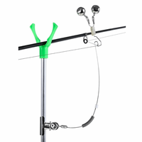 2pcs Bite Bait Adjustable Twin Bells Ring Anti-corrosion Stainless Steel Fishing Bell Bait Alarm Outdoor Use