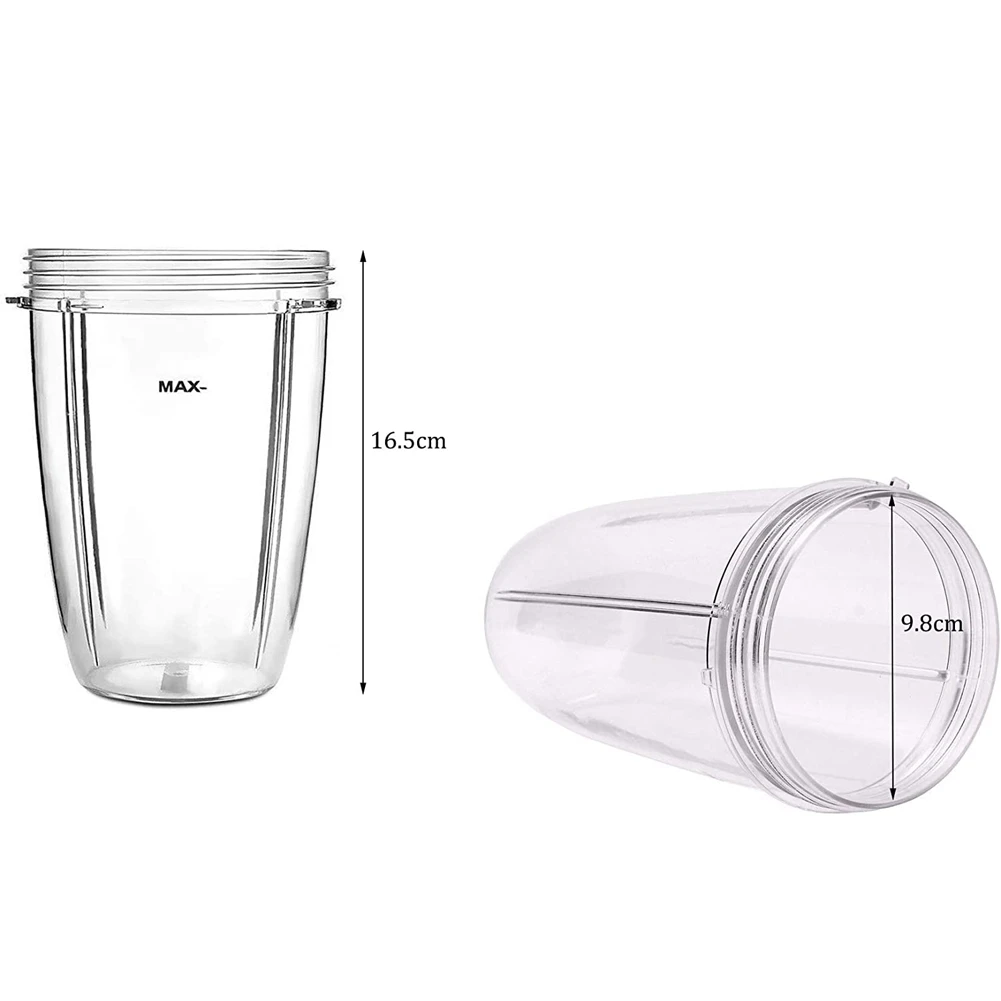 A09G-24Oz Becher für Nutribullet Zubehör 600W 900W Mixer Entsafter Mixer Ersatzteile (2er-Pack)