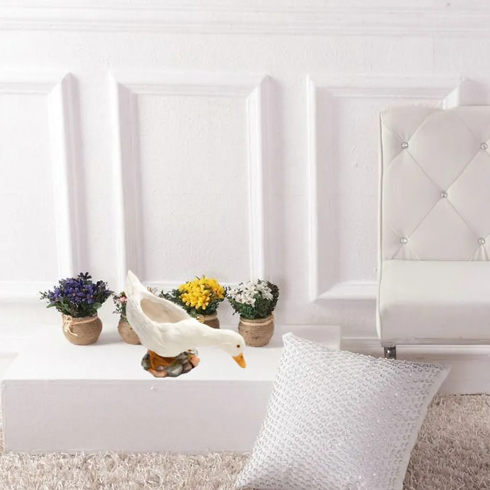 

1Pcs Cartoon Animal Shaped Resin Planter for Succulent Flower Pot Decorative Gardening Container Creative Home Decoration Plant