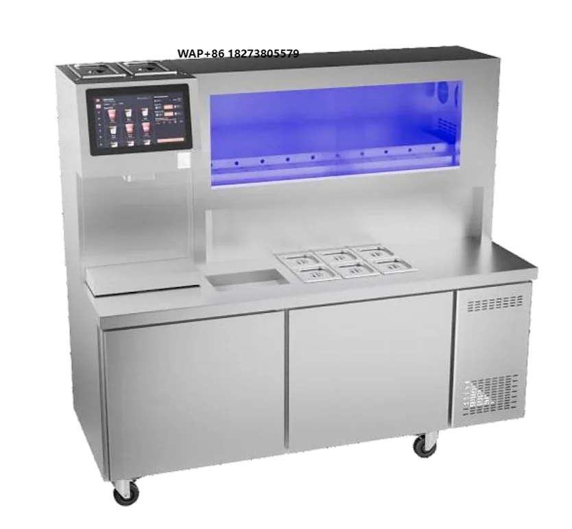 Shineho Fully Automatic Bubble Tea Machine with Multiple Flavor Options (Milk Tea/Fruit Tea)