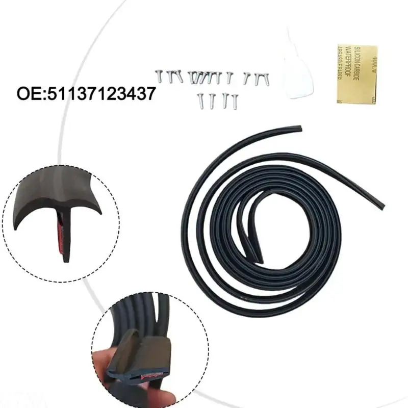 G7NA 51137123437 Dichtungskomponente für R52 R57-Modelle, einfach zu installierendes Dachwetter-Dichtungsstreifen-Reparaturset – Detail 7