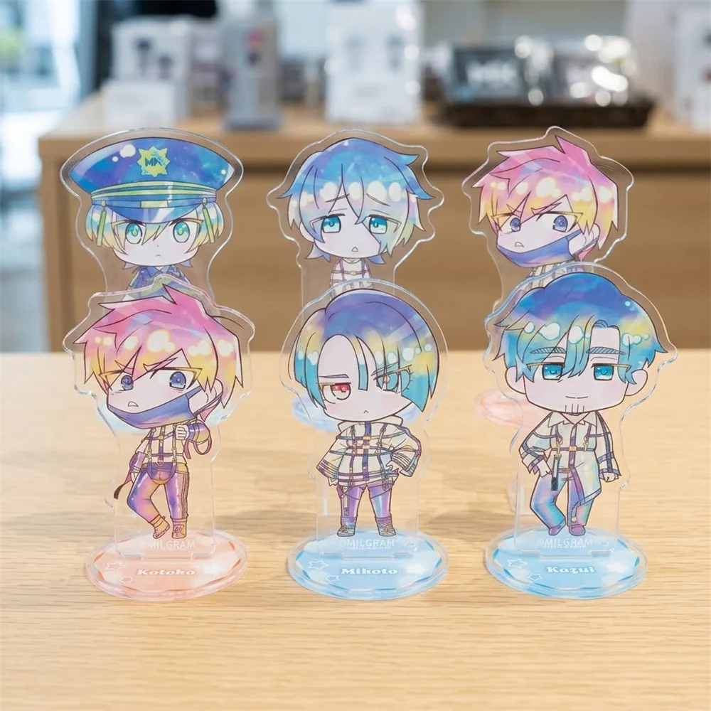 10cm MILGRAM Archive Acrylic Stand Keychain Ornaments Decorations Cosplay Accessories Goods Christmas Gifts