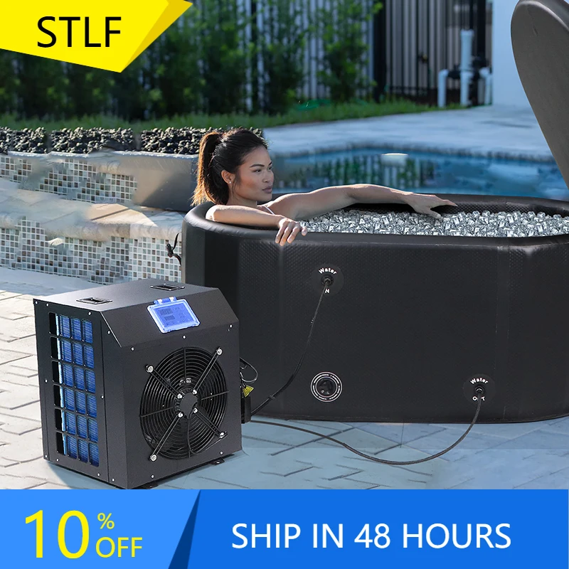 

220v Ice Bath Tub Water Chiller Ice Bath Tub Water Chiller Cold Plunge Chiller 1hp with Pump Filter