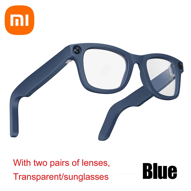 Xiaomi Smart AI Glasses AI Shooting Camera HD Photo Video Voice Call 800W pixel Translation Waterproof Bluetooth Glasses NEW HOT