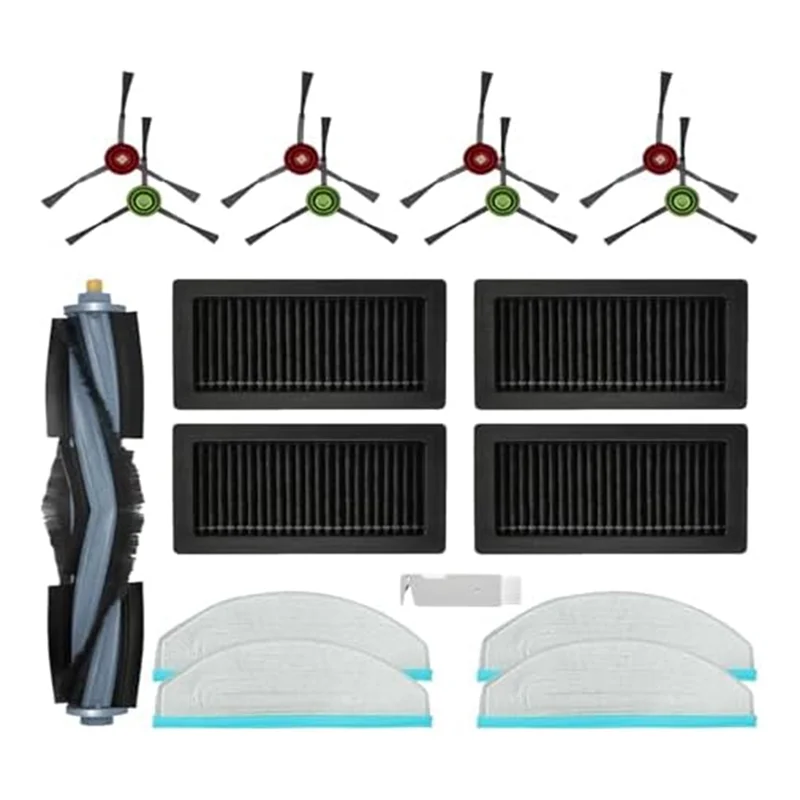 مجموعة ملحقات استبدال القماش الممسحة B47B-فلتر لروبوت المكنسة الكهربائية Yeedi Cube