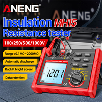 ANENG MH15 Insulation Resistance Multifunctional Digital Meter Automatic discharge AC/DC Voltage LCD Megohmmeter Tester Tools