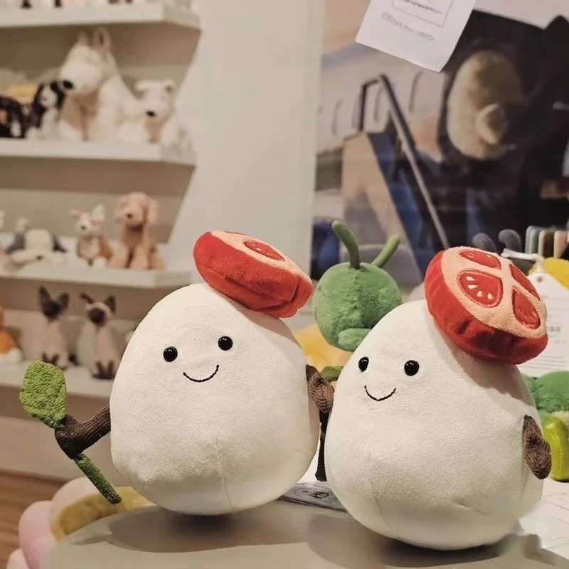 

2025 New Orange Cheese Plush Toy Kawaii Room Decoration Doll Pet Interactive Plush Doll Children'S Birthday Gift