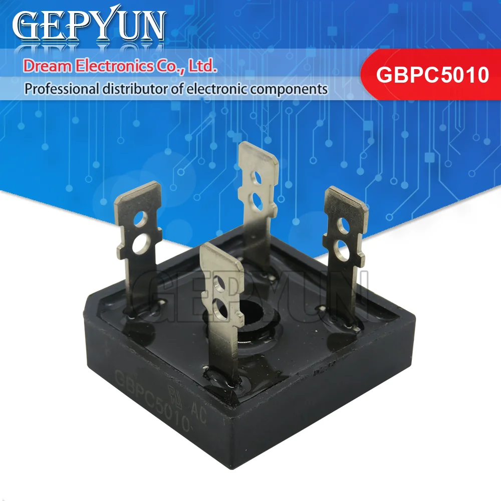 Pont redresseur triphasé, SKBPC5016, BPC5016, DIP, GBPC5010, C5010, 1PC