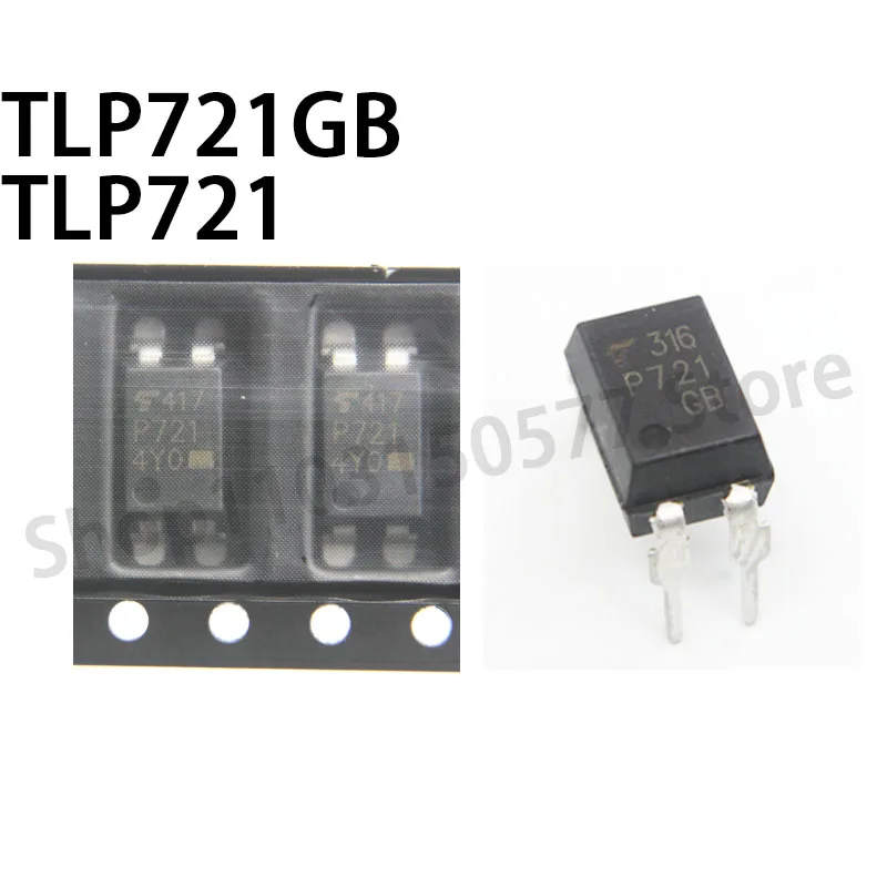 50piece TLP721 TLP721F P721F TLP721GR direct insertion DIP4 patch SOP4