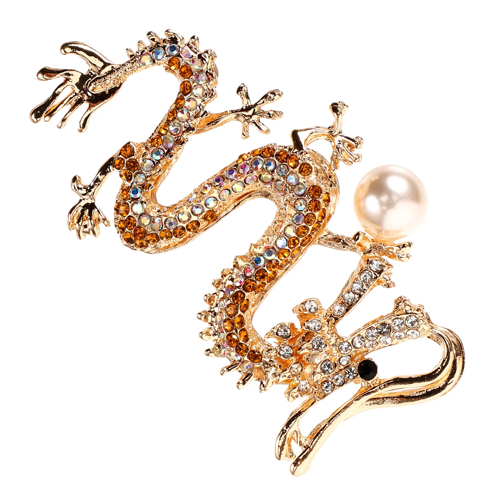 

Zinc Alloy Dragon Pendant Charm Metal Durable Smooth Edges Keychain Necklace DIY Jewelry Bag Hanging Charm Gift