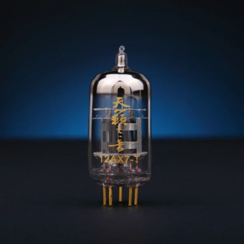 12AX7-T Vacuum Tube Repalce 12AX7/ECC83/6N4/7025 Electronic Tube Factory Precise Matching for Preamplifier