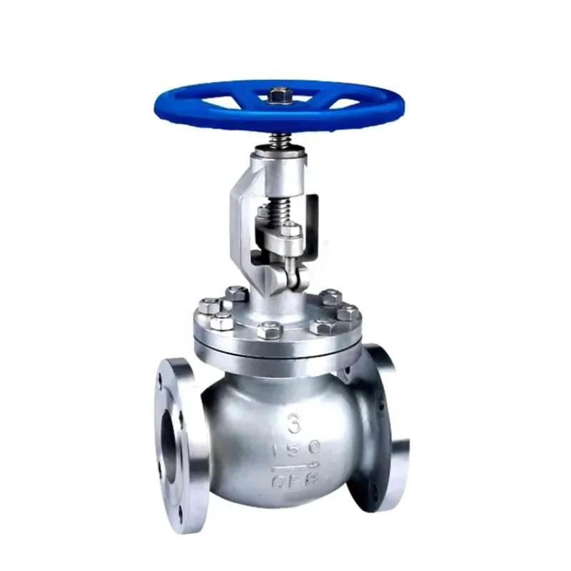 

API 150LB 300LB Flanges Universal Stainless Steel Globe Valve Manual DN200 AWWA Standard 18 Months Warranty