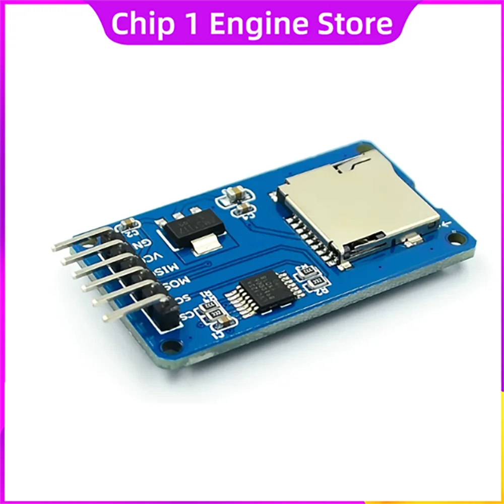 Micro SD TF Card Memory Shield Module SPI For Arduino Micro SD Storage Expansion Board