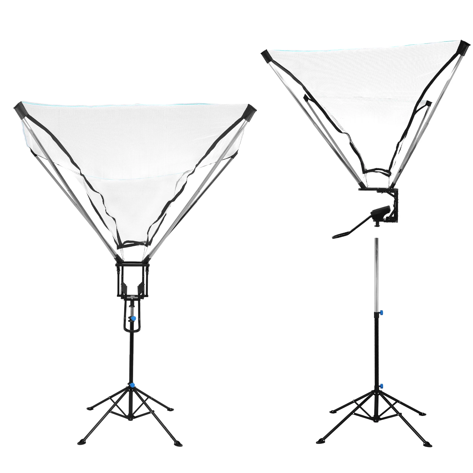 

Тренажер для баскетбола с 180 функциями ° Вращающаяся трасса для катания с системой возврата мяча, простая в сборке, подходит для использования в помещении и на улице