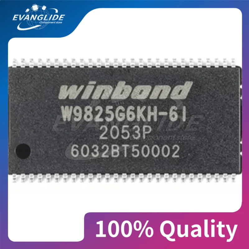 2 PCS/LOT BRAND NEW W9825G6KH-6I W9825G6KH-6I W9812G6KH JH-6 W9864G6JH-6I JB-6/6I TSOP-54 128Mbit RAM memory chip