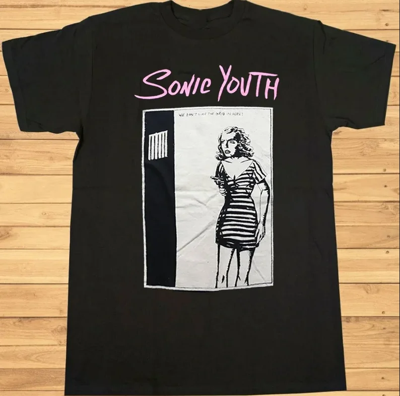 Sonic Youth T-Shirt, 1990 Sonic Youth Goo Concert We Don'T Like