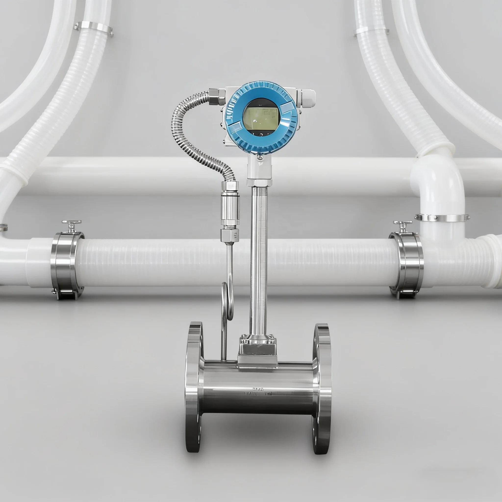 

Hot Sale China Factory High Accuracy Digital Display Air Liquid Stainless Steel Steam Vortex Flow Meter