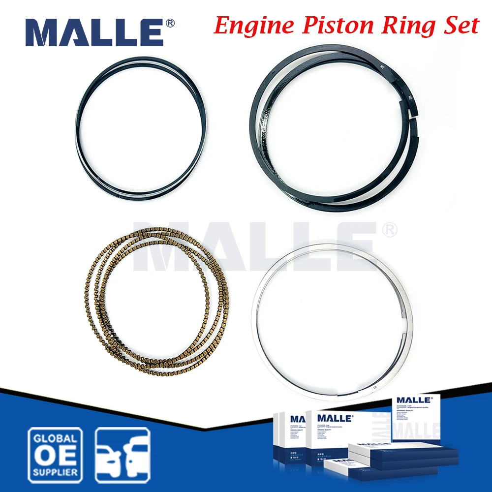 

Engine Piston Ring Set For Chevrolet Captiva 2.4L Opel Antara 2.4 Auto Parts Car Accessories 92067904 Piston O-Ring Kit Steel