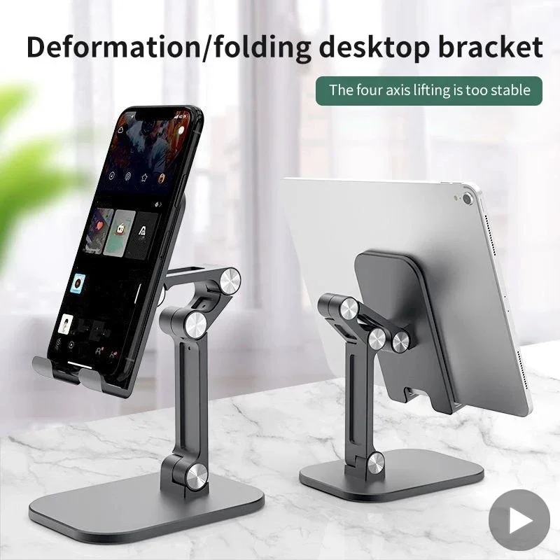 Soporte para teléfono móvil, soporte para teléfono inteligente, accesorios de mesa para IPhone, IPad, soporte para tableta y teléfono móvil, soporte de escritorio