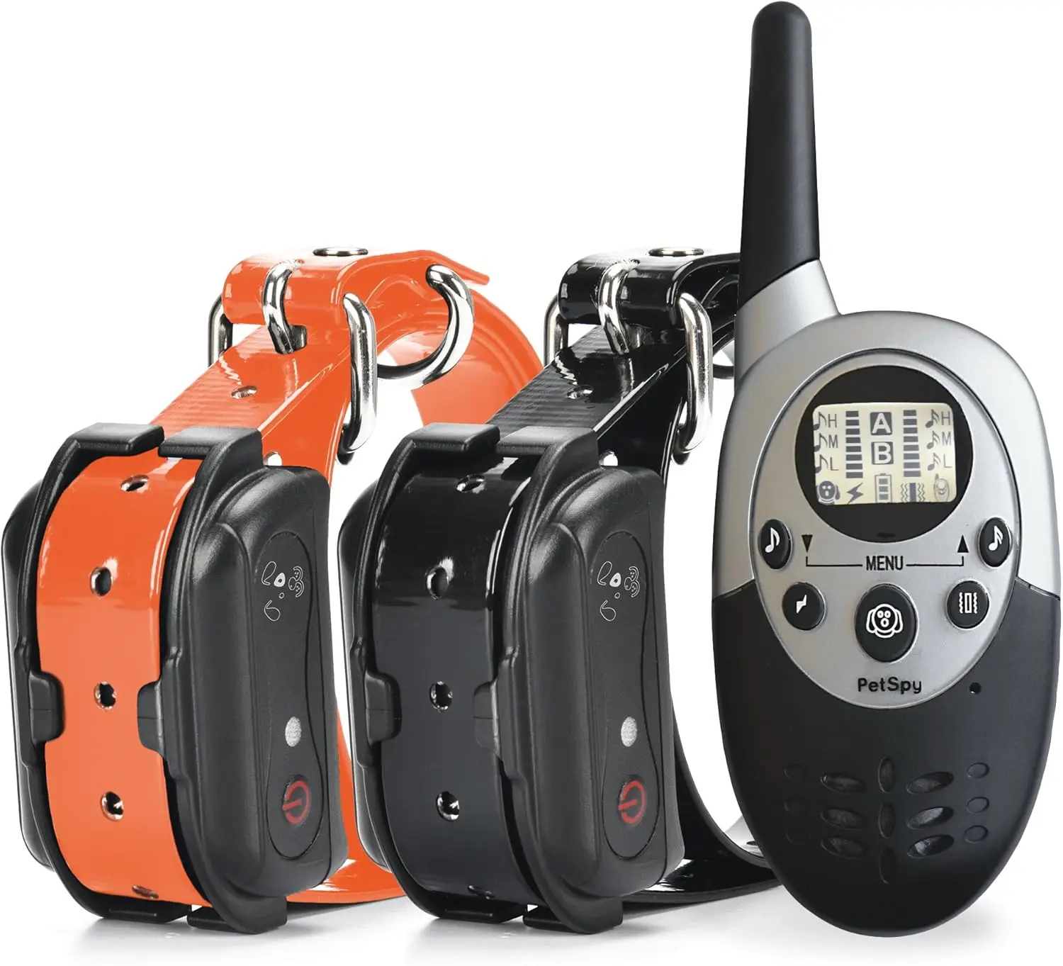 

Waterproof Dog Training Collar for 2 Dogs, 1100 Yards Range, Vibration/Shock/Beep Modes, Medium-Large Breeds