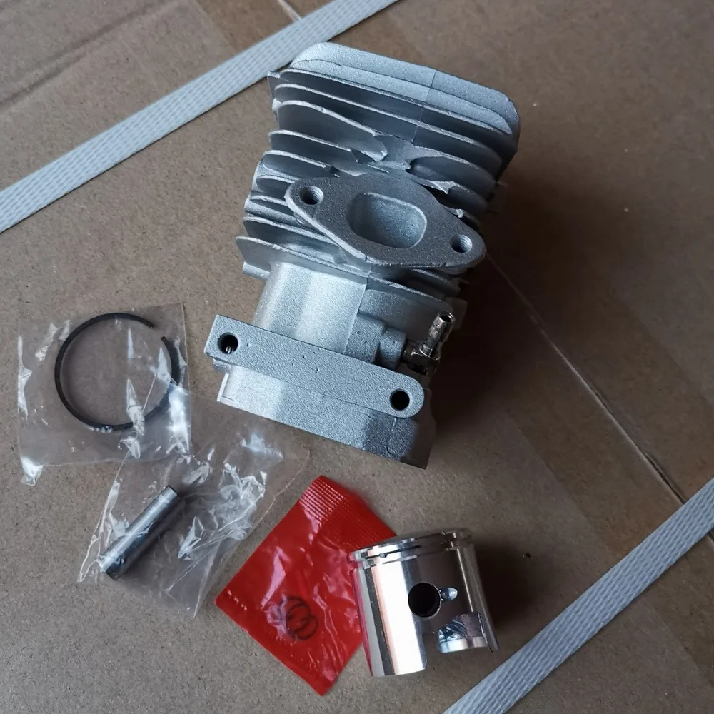 Imagem -02 - Kit de Cilindro 34 mm para Emak Efco 125 Gs260 Mt2600 Oleo-mac 925 Serras de Corrente Zylinder Pistão Anel Clipes Pino Pan Montagem