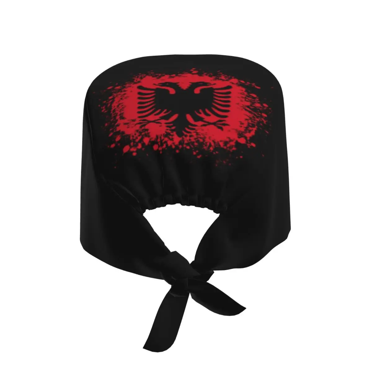 Gorro personalizado con bandera de Albania antigua UCk para personal médico, gorro para mujeres y hombres, ejército de liberación de Kosovo para gorro de Chef, gorros exfoliantes
