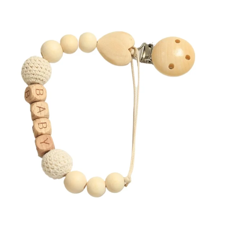 الطفل شخصية اسم مشابك مصاصة للرضع تغذية الحلمة استرضاء مهديء سلسلة الحلمة دمية حامل ألعاب التسنين مضغ الهدايا #6