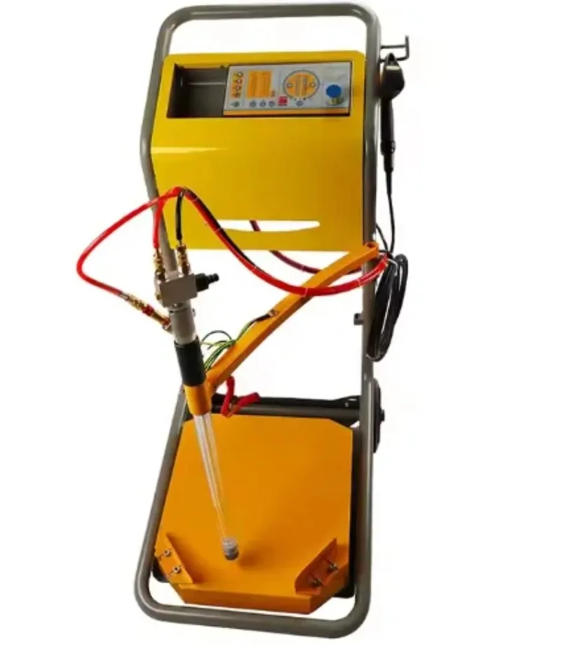 

High Quality Feed Box Vibrating Powder Coating Machine In Metal Coating Machinery