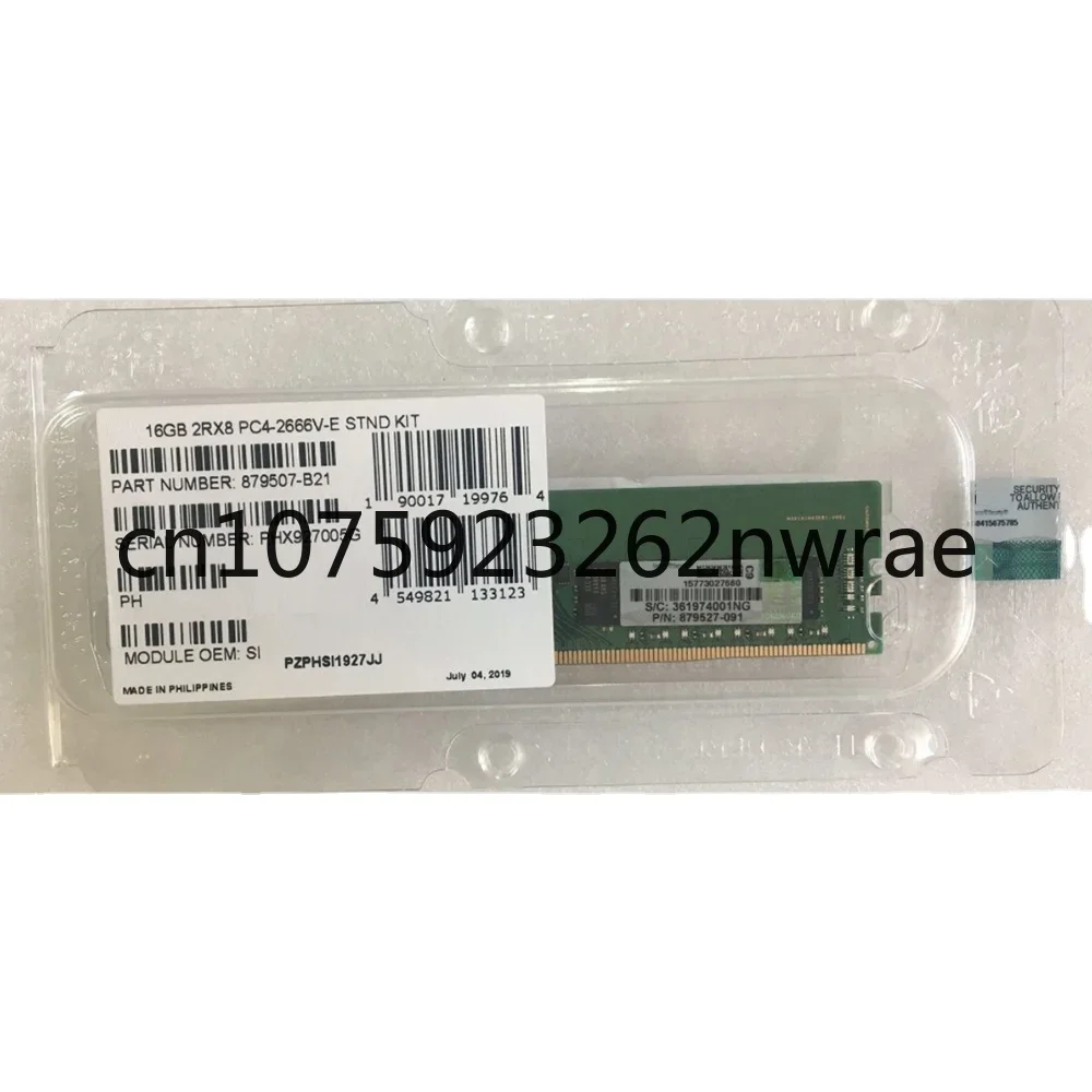 New For HPE RAM 879507-B21 879527-091 P06773-001 16GB DDR4 2666 ECC Server Memory