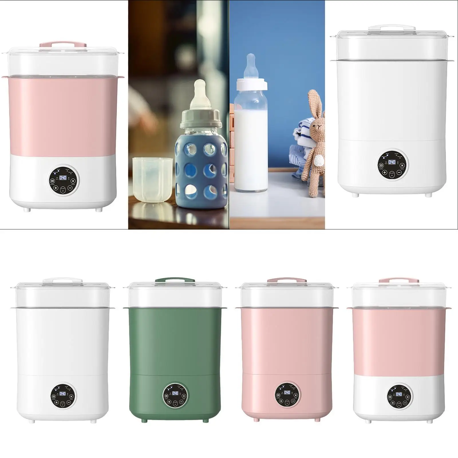 Baby HI Warmer-Stérilisateur de biberons à vapeur électrique, sèche-linge pour articles de bébé, intérieur, extérieur, voyage, accessoires pour la maison