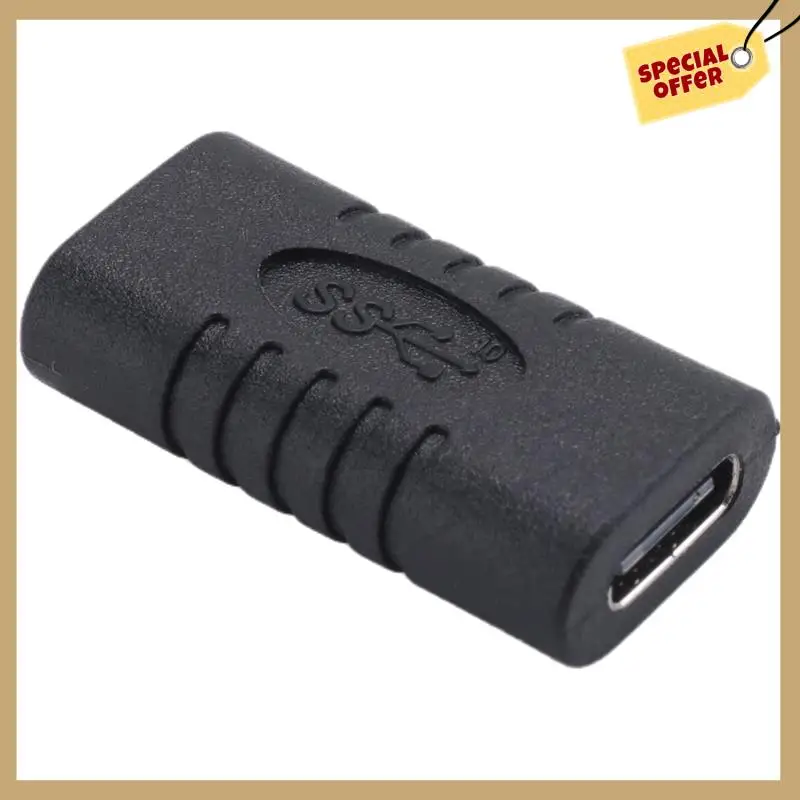 Адаптер USB C «мама-мама» Тип C. Прямой крошечный адаптер USB-C. Конвертер разъема USB 3.1 Type-C-WMAN.