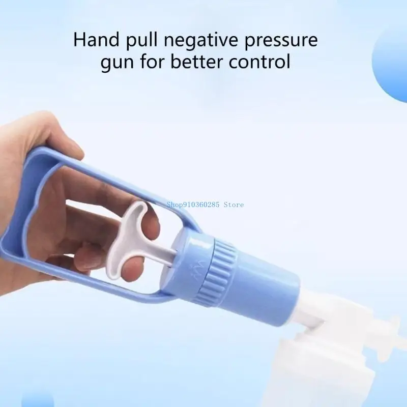 

K9FF Handheld Baby Nose Aspirator Toddlers Nasal Cleaner Tool for Congestion Relief