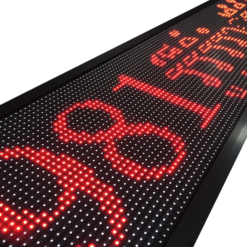 QL101 LED Bus Display Sign Programmable for Advertising
