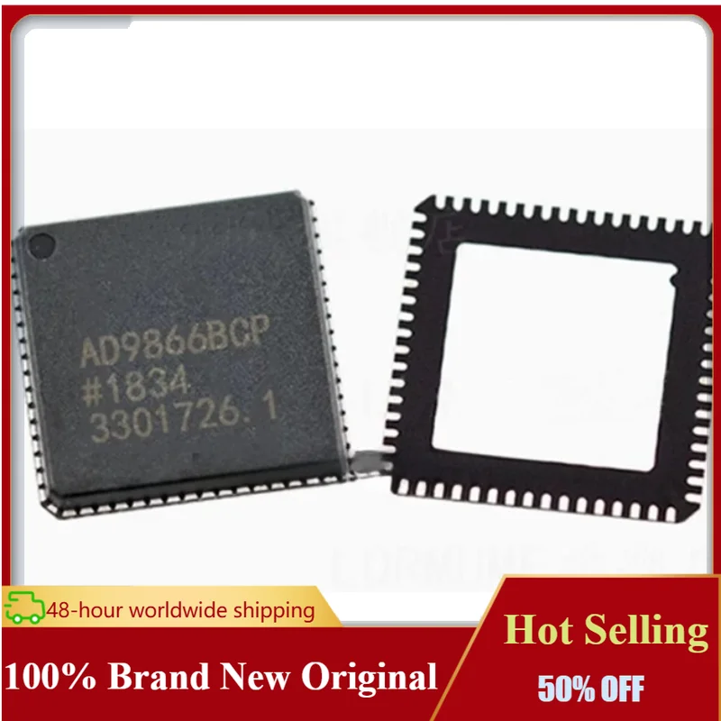 1PCS 100% New original AD9866BCPZ AD9866BCP AD9866 LFCSP64 Chipset Hot Selling