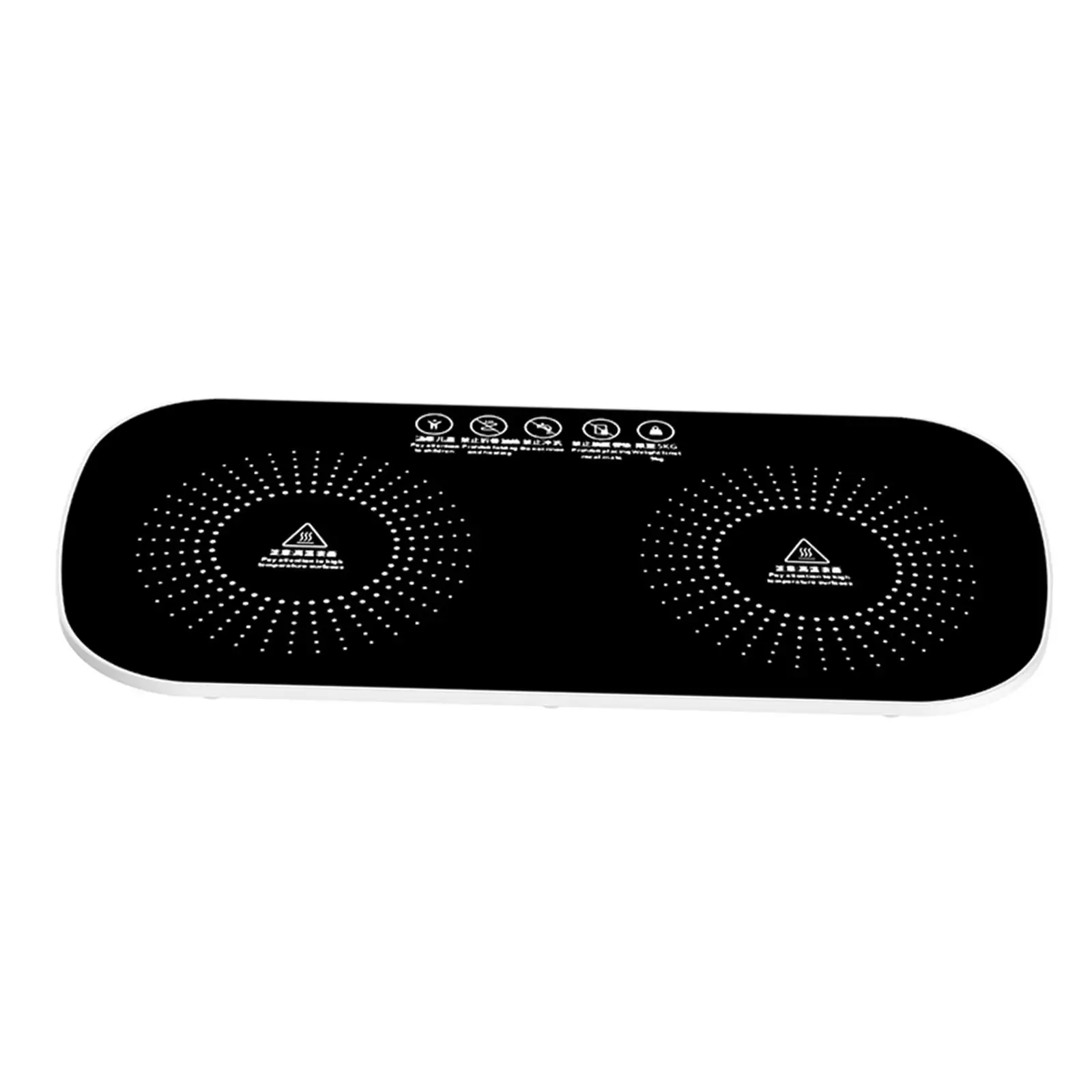 Elektryczna taca rozgrzewająca stała temperatura 50W fajny prezent 10S szybkie ogrzewanie wielofunkcyjne na imprezy domowe bufety kolacje