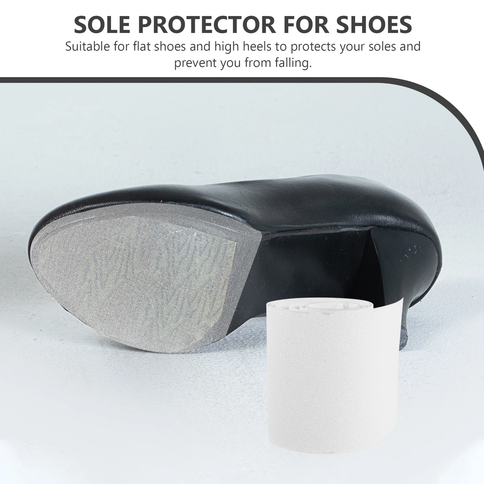

10x150cm Anti-slip Shoe Stickers High Heels Sole Protectors Non-slip Pads Adhesive Grips Anti-noise Reduction Cushion Durable
