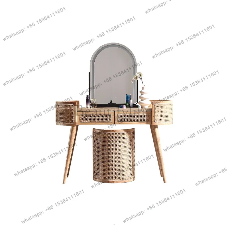 Morden Nordic Makeup Vanity Table Mirror Design Drawers Comfortable Dressing Table Jewelry Box Comoda Para Dormitorio Furniture
