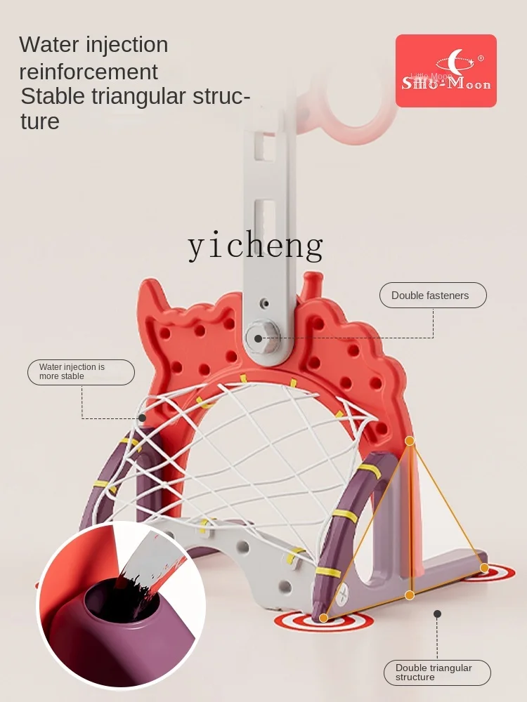 Tqh ที่ตั้งบาสเก็ตบอลสำหรับเล่นกีฬาใช้ในบ้านกรอบยิงลูกบอลปรับได้