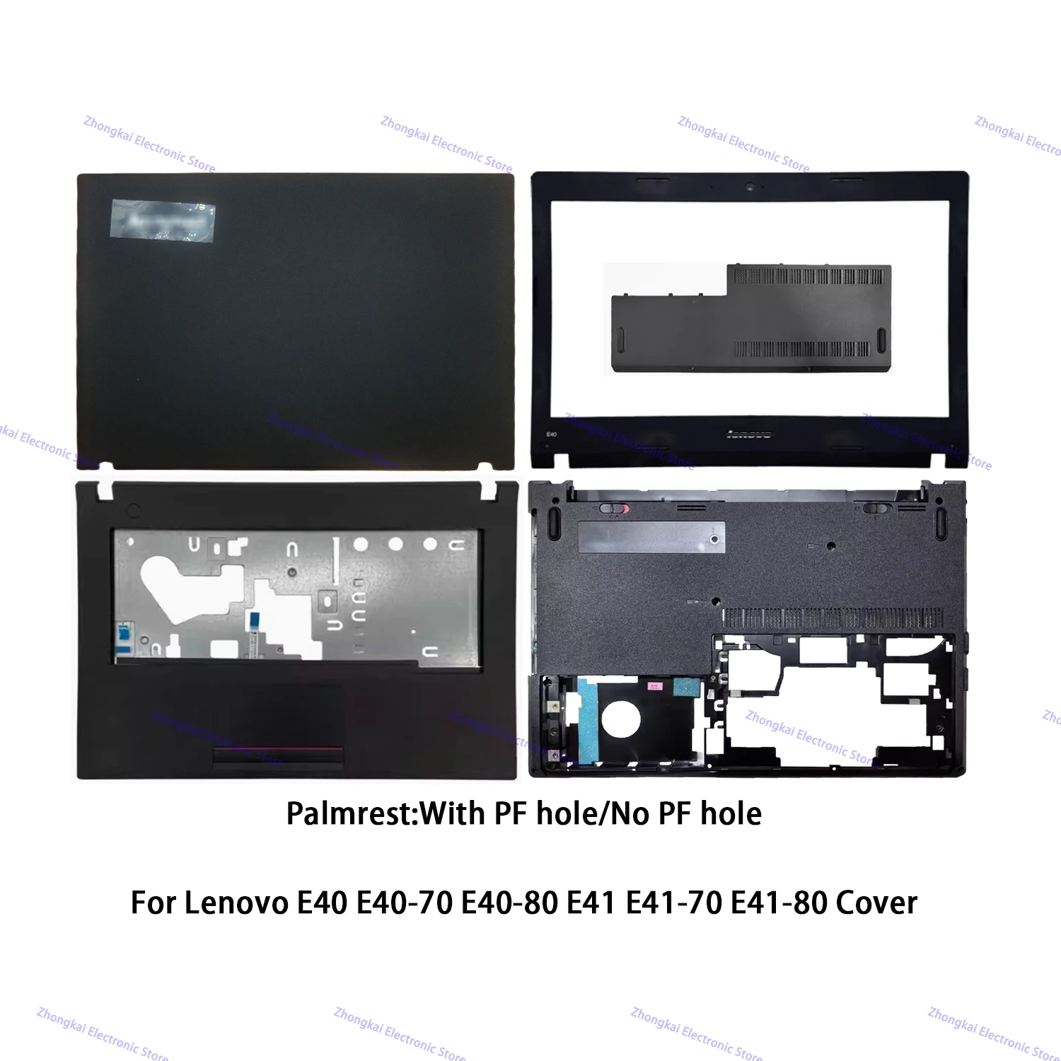 New Original For Lenovo E40 E40-70 E40-80 E41 E41-70 E41-80 Laptop LCD Back/Bezel/Palmrest/Bottom Base Cover AP19H000110