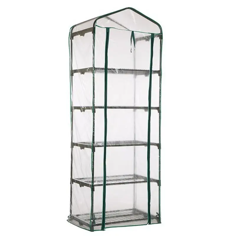 

Warm Garden Greenhouse Cover Clear PVC Plant Flowers Cover For Outdoor Growing Seedlings Waterproof Potted Plants Cover