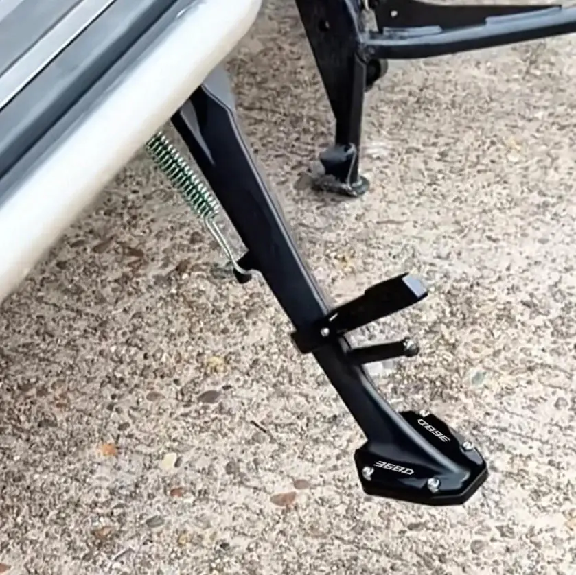 

For Zontes 350E 350D 350m 368D 368m 368G Motorcycle Foot Side Stand Enlarger Plate Support Pad Kickstand Extension Accessories