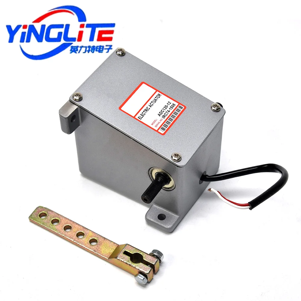 ADC120 12V 24V Diesel Generator Engine Actuator Electronic Governor Fuel Pump Linear Rotor External Type Actuator Genset Section