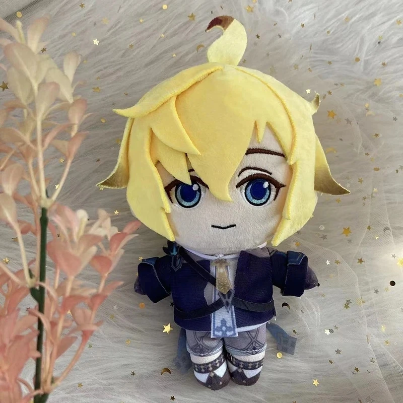 Game Genshin Impact Mika Baizhu Plush Doll Toy Anime Game Cute Soft Stuffed Pillow Adult Children Christmas Gifts 20cm