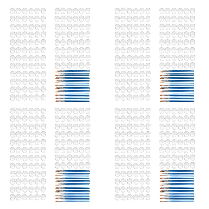 Zestaw farb akrylowych 560 szt., 12 kolorów pasków farb akrylowych dla dzieci i dorosłych, idealny do domu, urodzin, klasy.